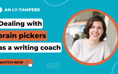 How to deal with brain pickers as a writing coach